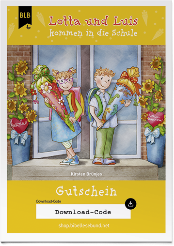Lotta und Luis kommen in die Schule - Download-Code Karte