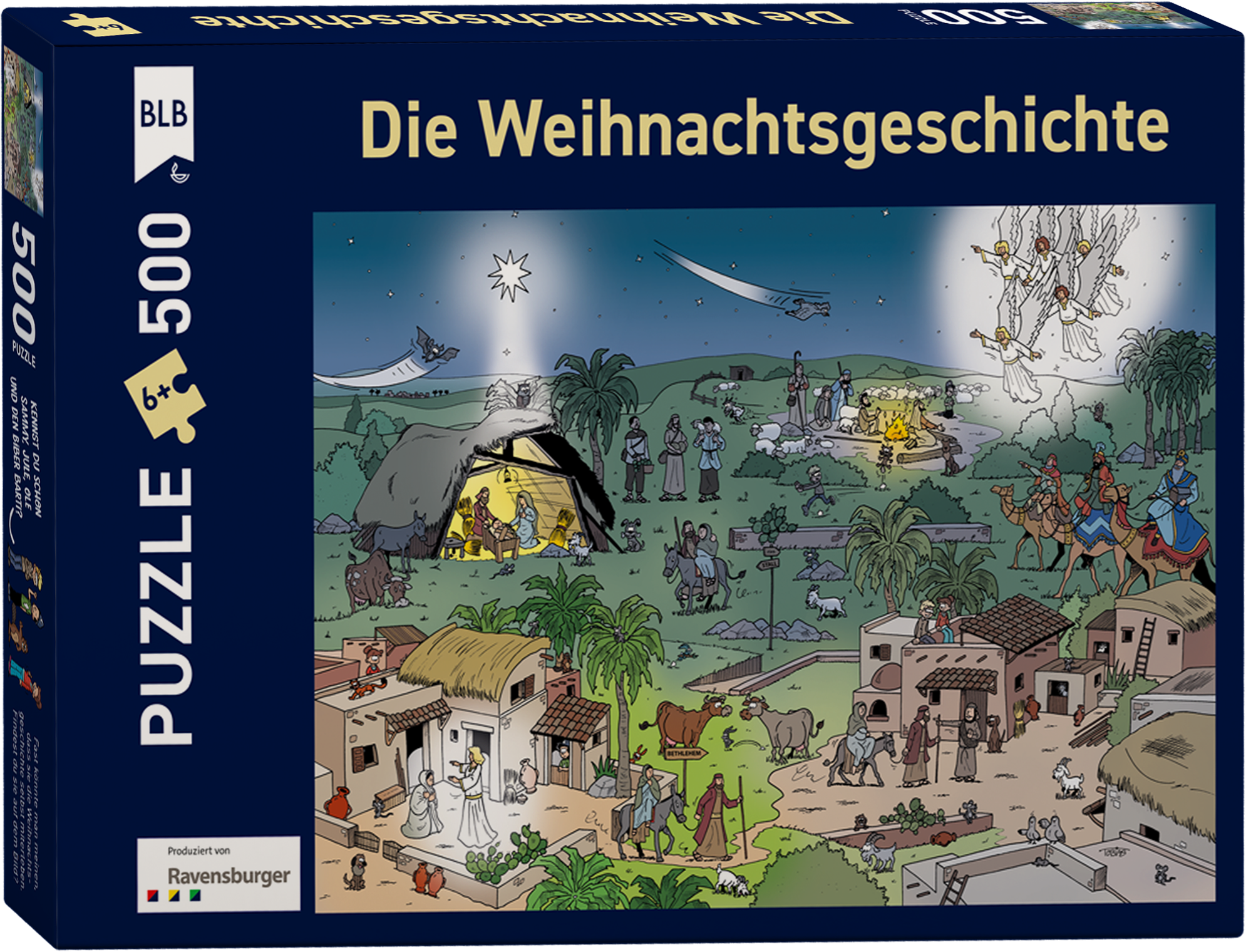Die Weihnachtsgeschichte - Puzzle Die Weihnachtsgeschichte - Puzzle