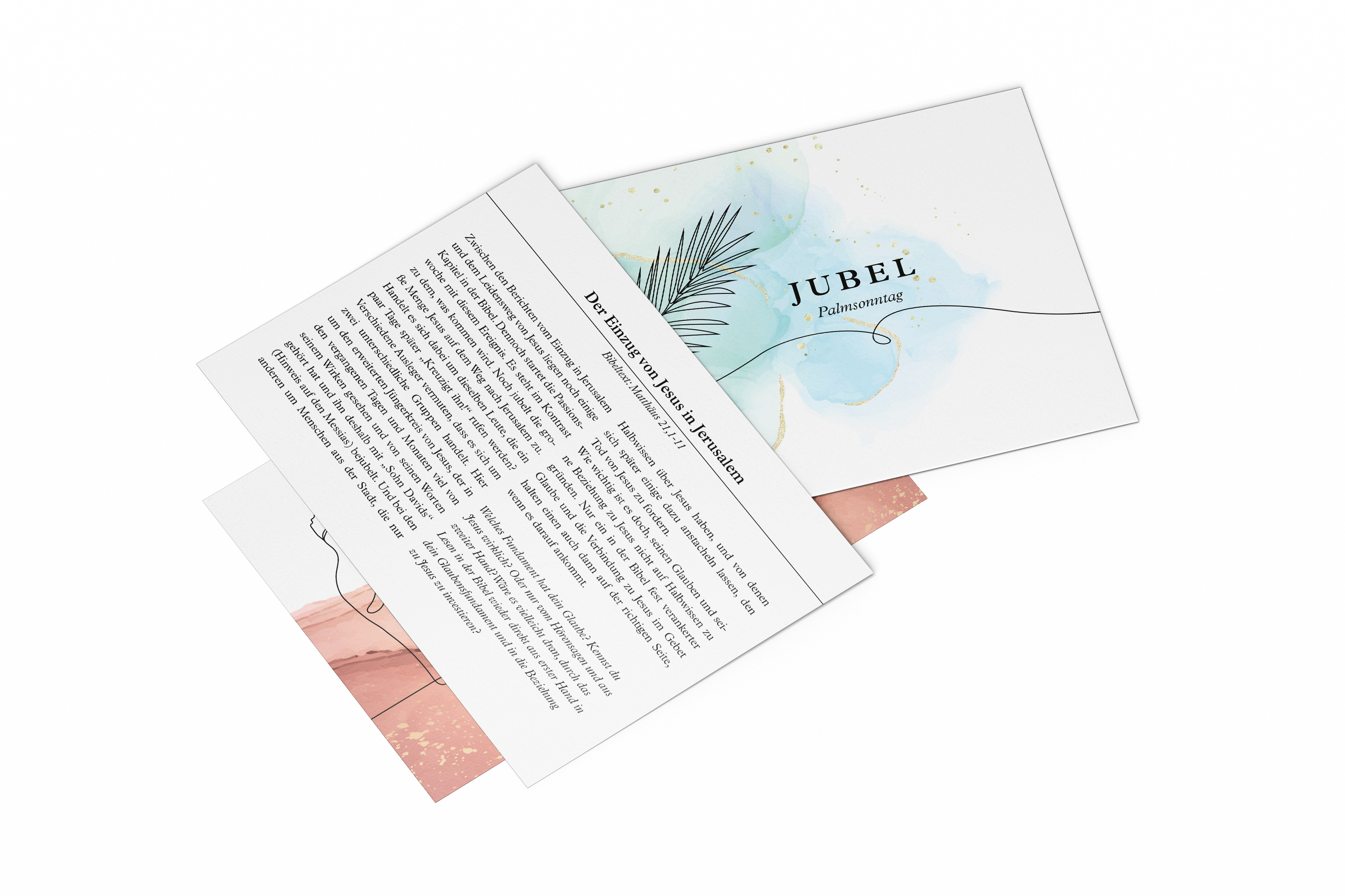 Kartenset Mein Passionsbegleiter