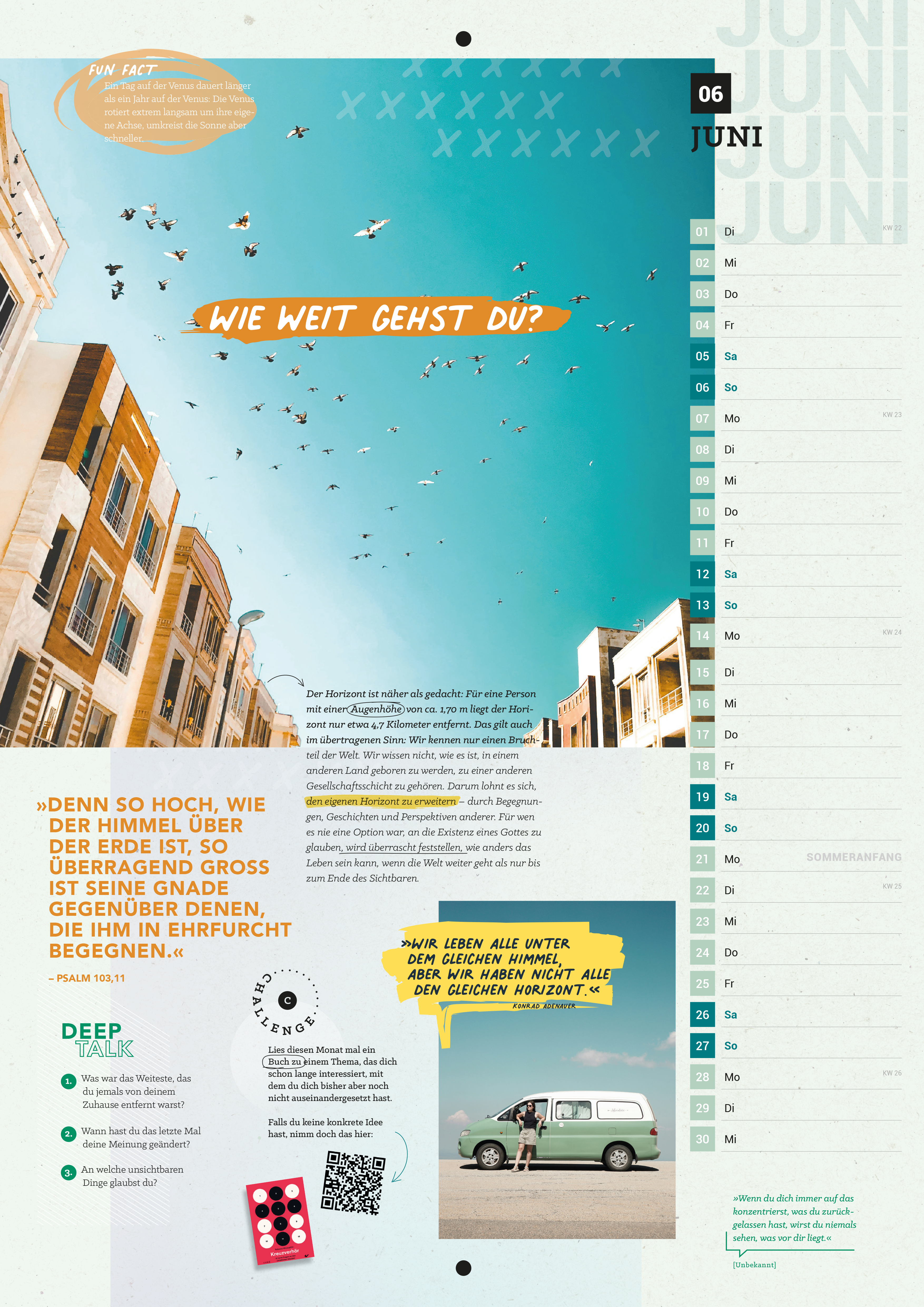 STEPS Quest Kalender 2027
