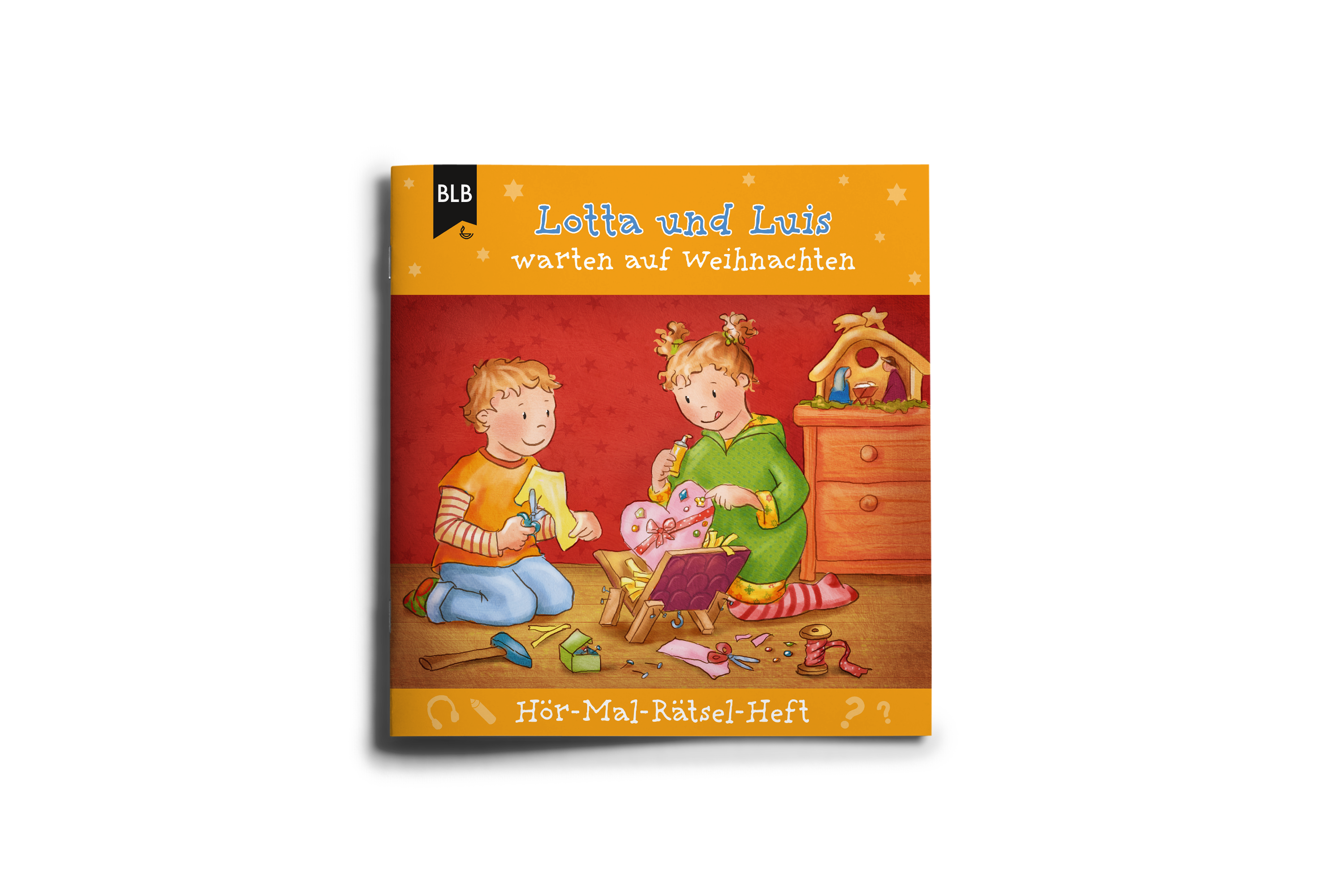 Lotta und Luis warten auf Weihnachten - Das Hör-Mal-Rätsel-Heft
